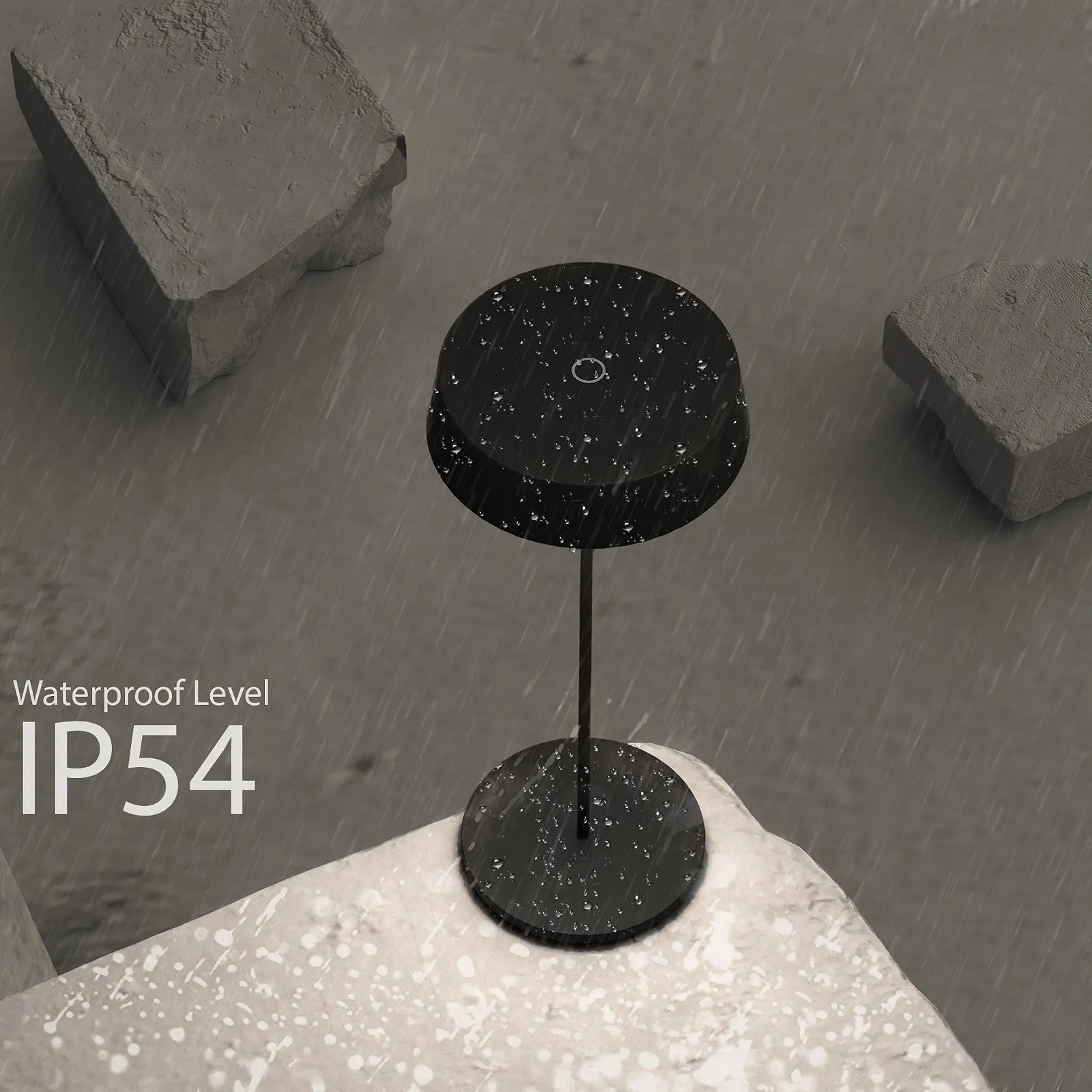 Настільна лампа Palmina 901 LED Регульована яскравість 4400 mAh Бездротова IP54, фото №4