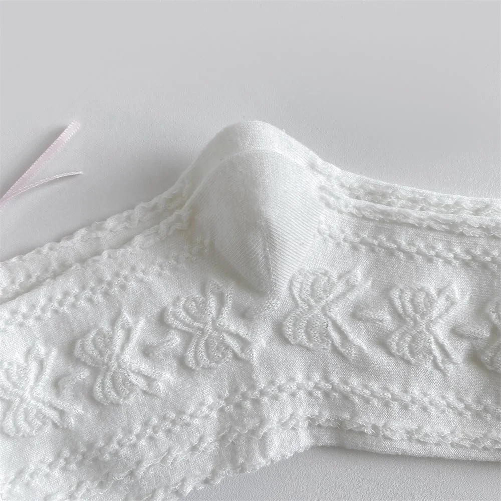 Шкарпетки з рюшами та мереживом з бантом для жінок, фото №8 Шкарпетки з рюшами та мереживом з бантом для жінок, фото №8