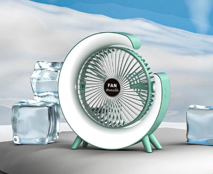 Вентилятор электрический USB 3-скоростной с цветной подсветкой 180 бесшумный, фото №5 Вентилятор электрический USB 3-скоростной с цветной подсветкой 180 бесшумный, фото №5