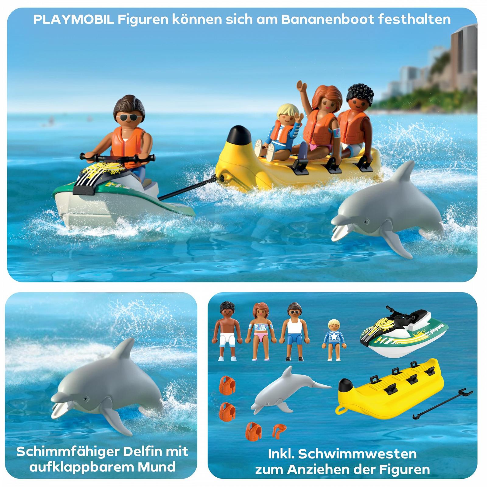 Іграшка PLAYMOBIL Відпустка на пляжі Банан човен тур, фото №4