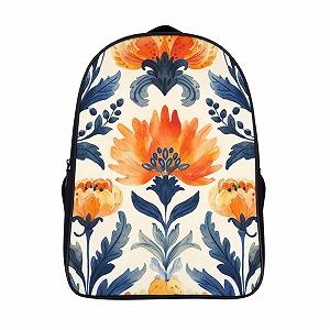 Рюкзак DPEOANEBN Flower 3D, дитячий, великий, для дівчаток, шкільний, подарунки, 40x28x16 см - Фото 1