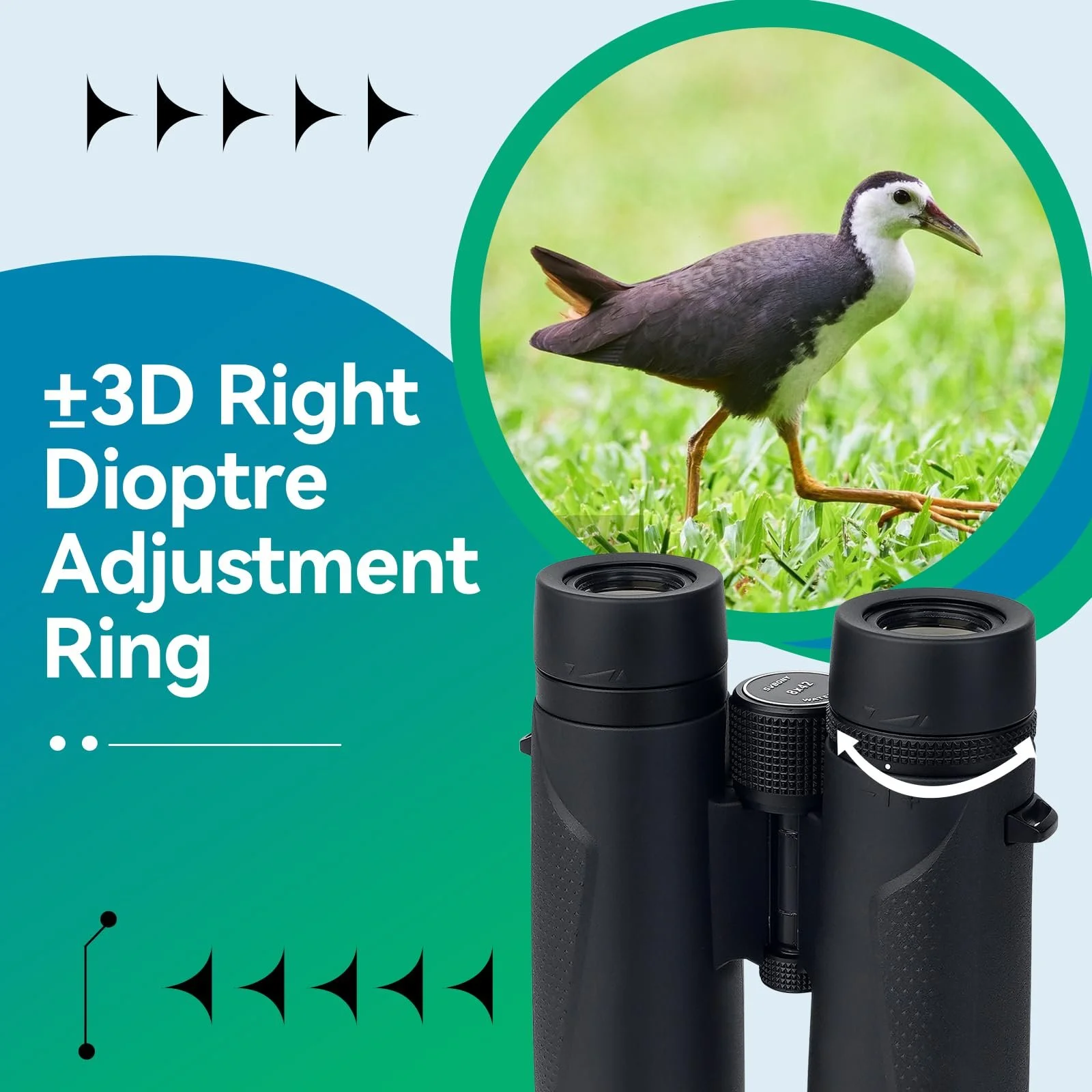 Бінокль Svbony SV202 8x42, фото №6