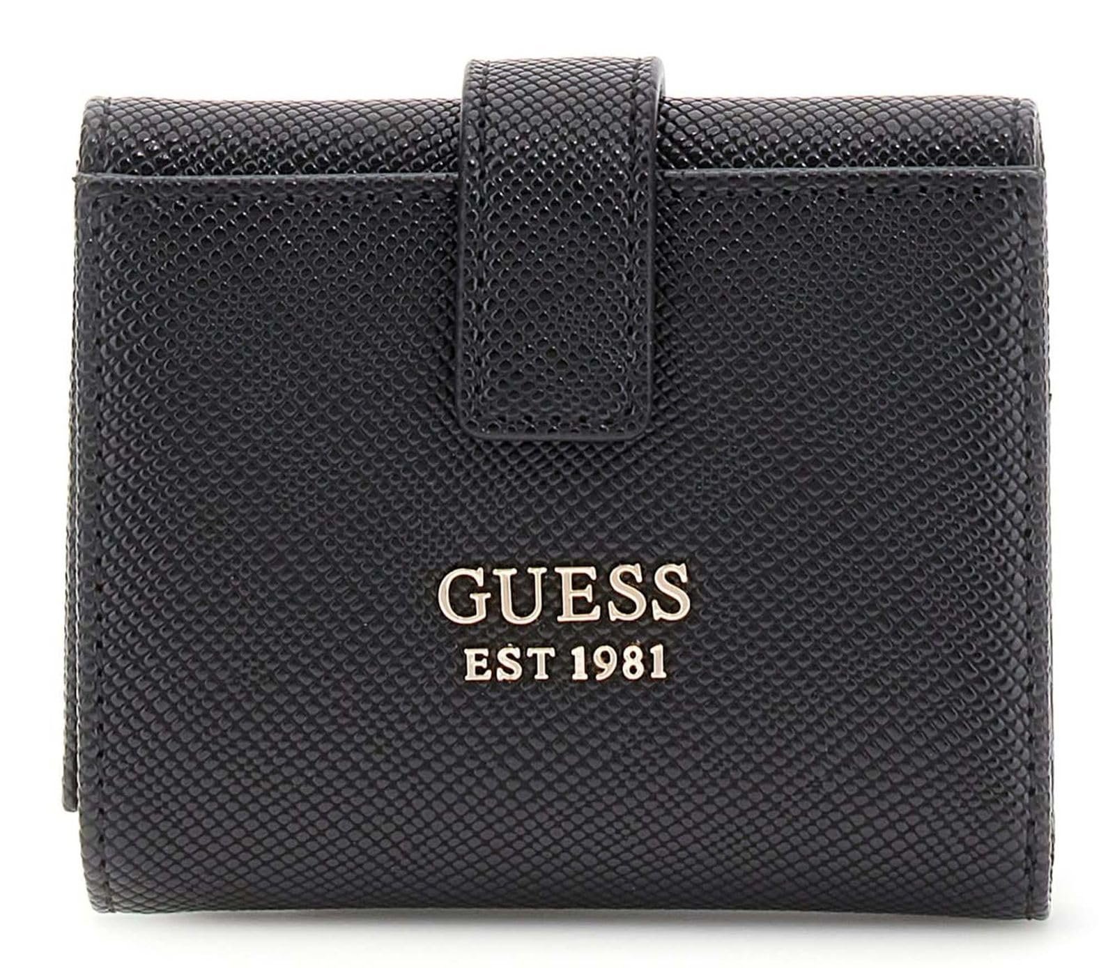 Гаманець Трифолд GUESS Rosalba SLG Petite Чорний, фото №1