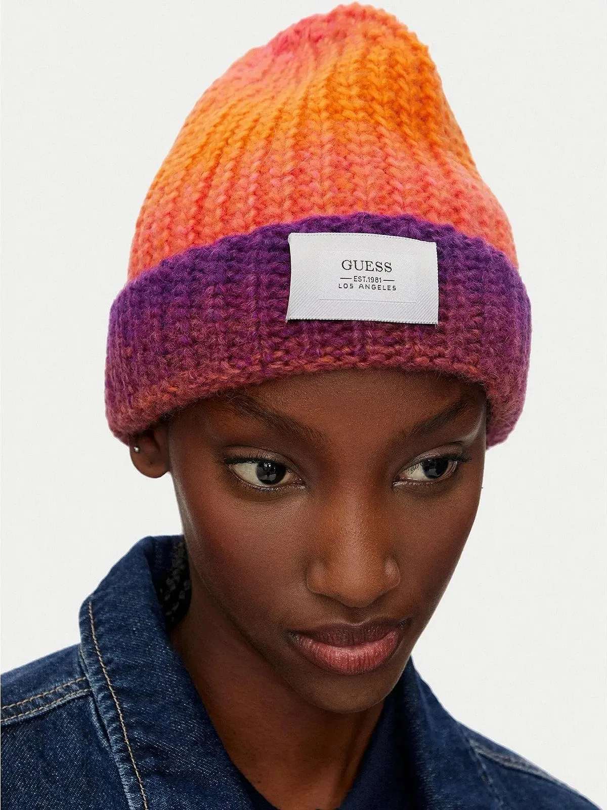 Женская шапка GUESS Glamour Multicolor, фото №1