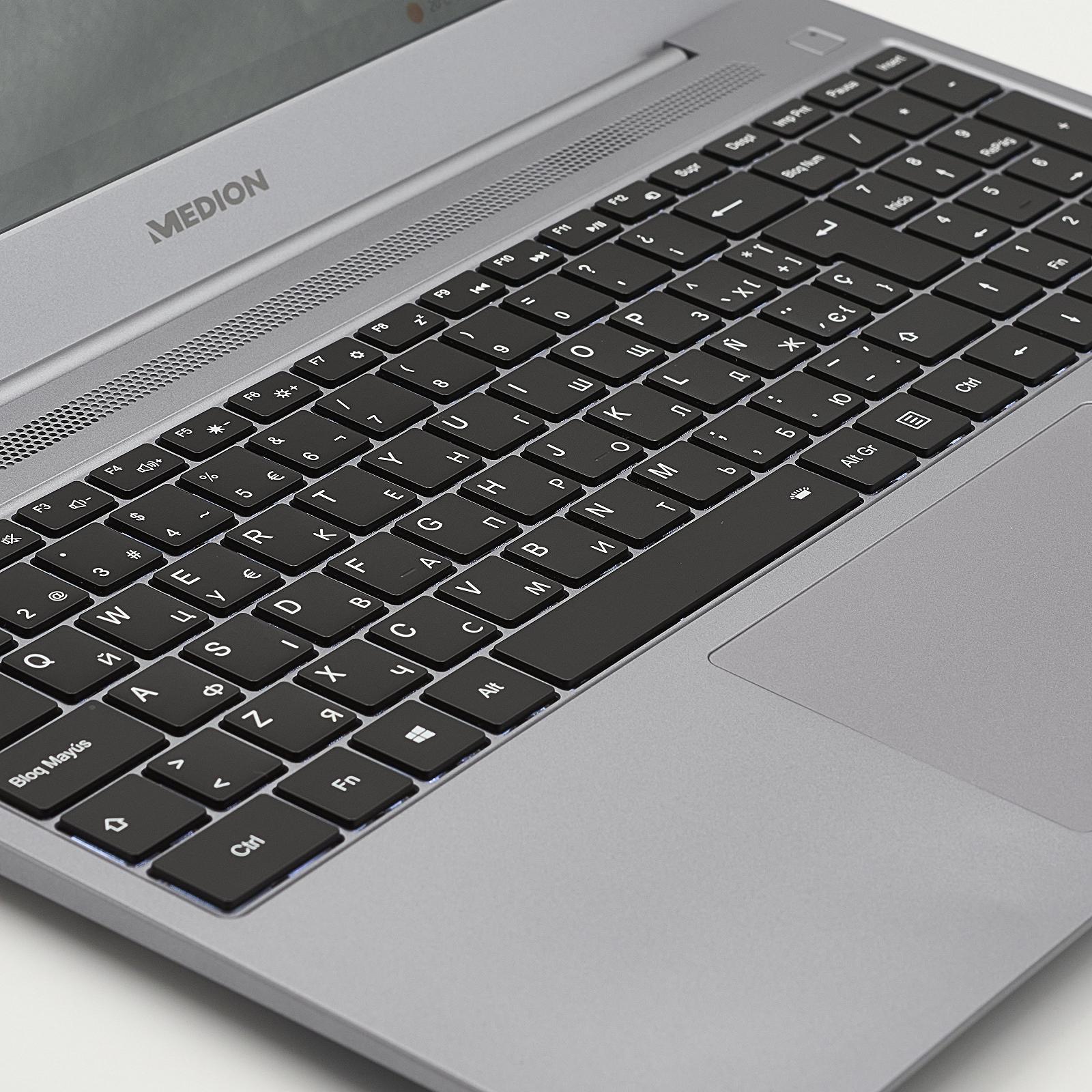 Ноутбук Medion E16401 16.1 дюйма Intel Core i5-1135G7 ОЗУ 8 ГБ SSD 512 ГБ Intel Iris Xe Graphics Металлический корпус, фото №2