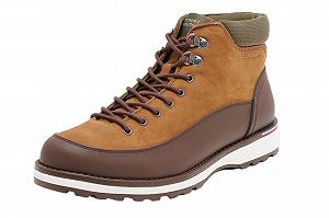 Мужские Ботинки Tommy Hilfiger Corporate Outdoor из кожи нубук - Фото 1