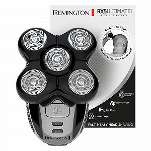 Бритва для головы Remington XR1501 5 головок 0.2 мм с триммером Черная - Фото 1