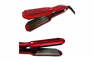 Випрямляч для волосся Professional Frise Effect 45W Tourmaline 220°C Variable Medium synthetic.ua - Фото 1