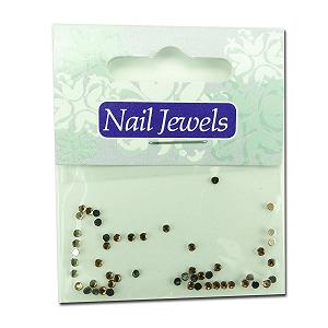 Стрази для нігтів Акрилові Коричневі - Фото 1