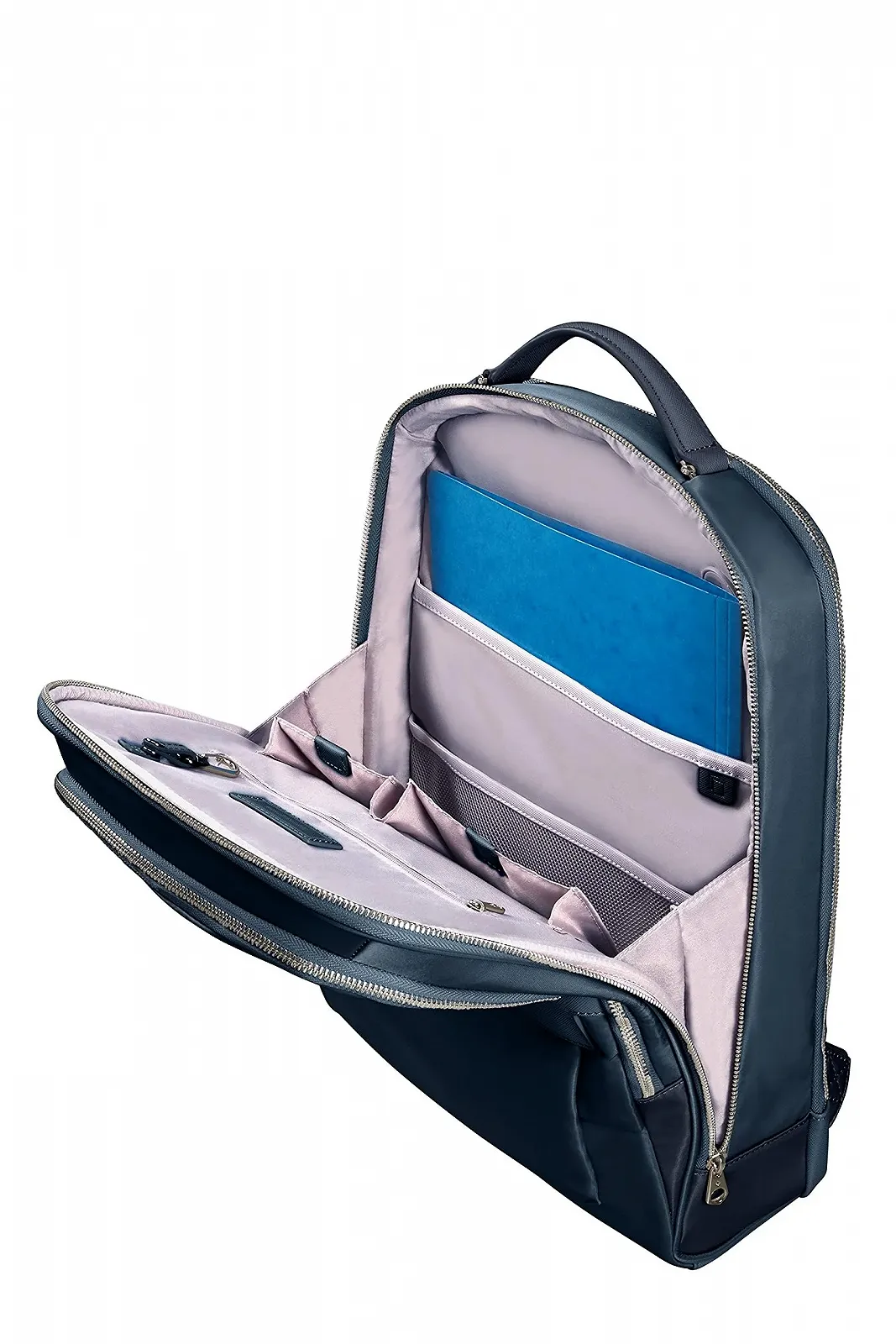 Рюкзак для ноутбука Samsonite Zalia 2.0 14 дюймов 11.5 л темно-синий, фото №5 Рюкзак для ноутбука Samsonite Zalia 2.0 14 дюймов 11.5 л темно-синий, фото №5