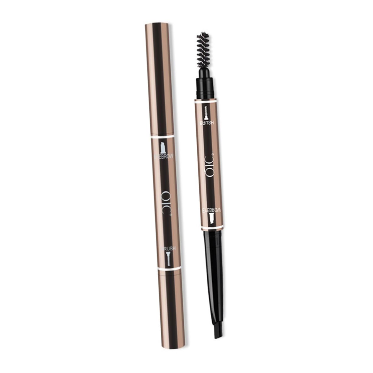 Олівець для брів HONMEET Чорний, фото №6