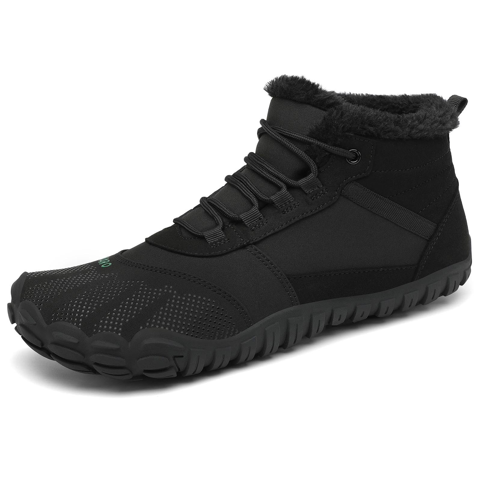 Обувь SAGUARO Barefoot, Мужские зимние ботинки на подкладке, Женские теплые зимние ботинки, фото №1