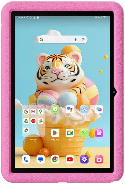 Планшет 10.1" Blackview Tab 80 Kids 4+8/64Gb 4G 2-SIM 8 ядер Android 14 7680 mAh Pink, фото №2