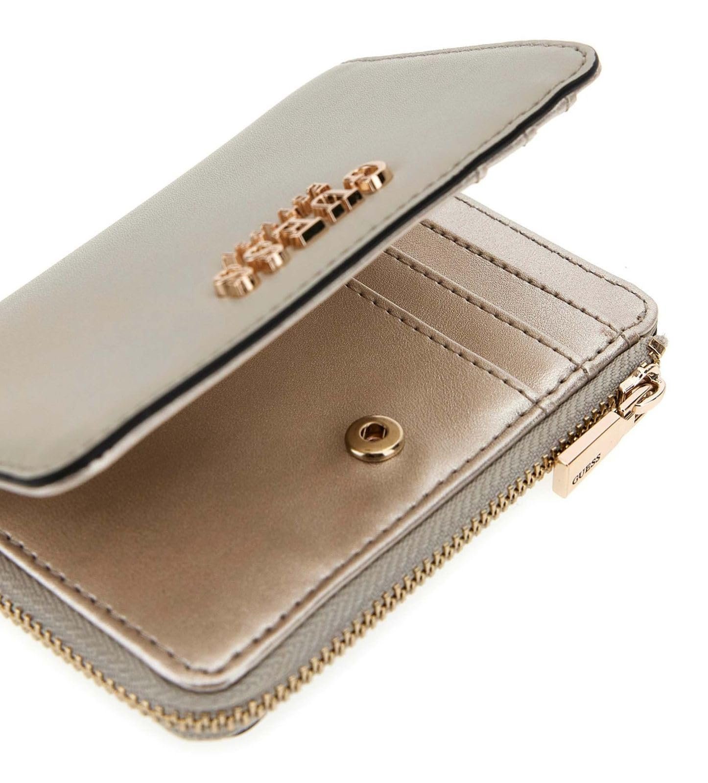 Гаманець на блискавці GUESS Laurel SLG Taupe, фото №3