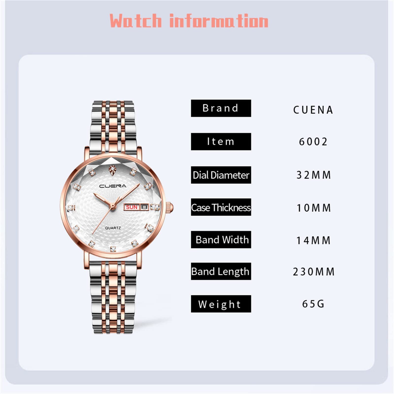 Женские часы Generisch Business Steel Belt Calendar Sports Ms. Часы, фото №5