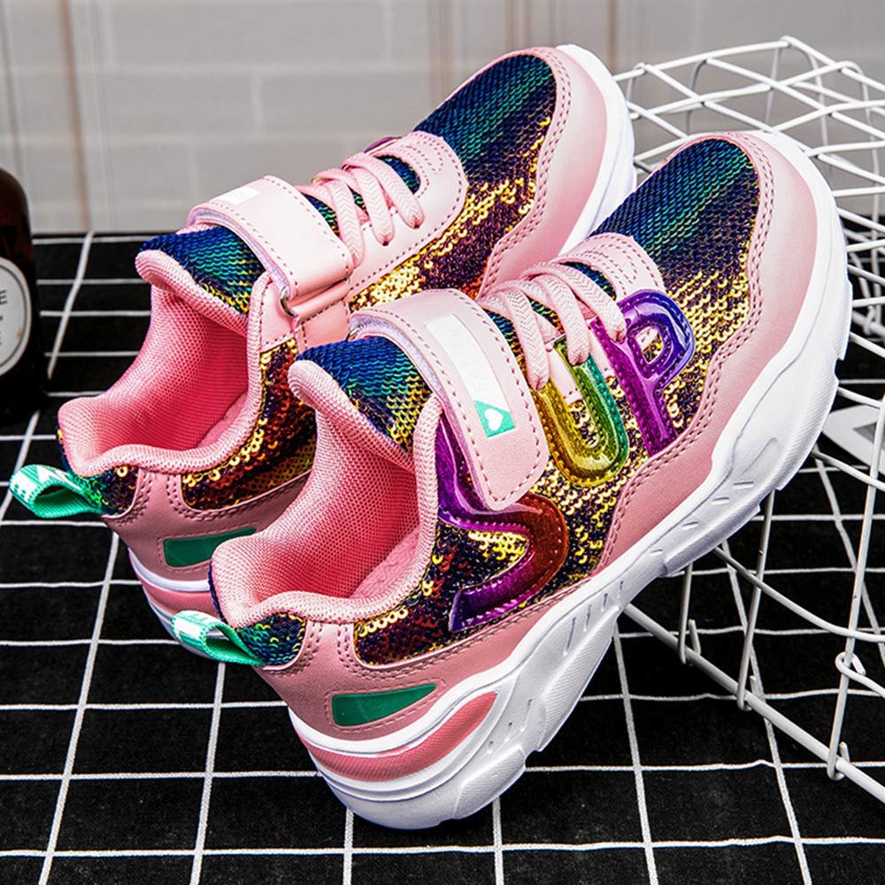 Кроссовки для девочек Sparkle Scales Детская Кроссовки с застежкой на липучке (28-38 EU), фото №3