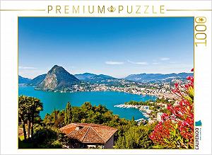 Пазл CALVENDO Lugano on Lake Lugano 1000 деталей - Фото 1