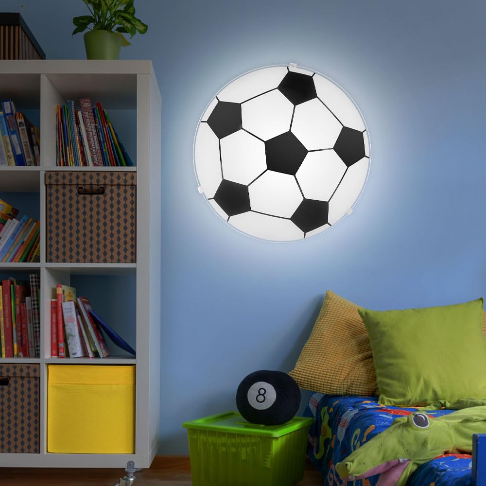 Светильник LED ETC-SHOP Футбольный RGB с пультом дистанционного управления для детской комнаты, фото №6