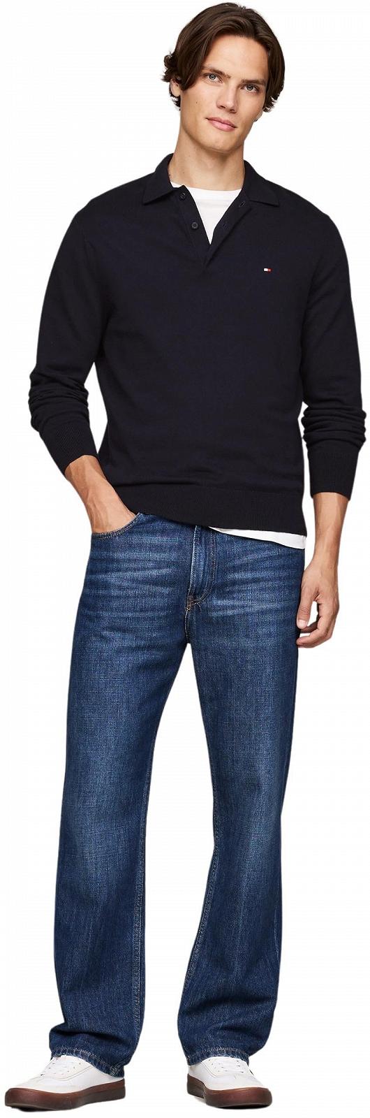 Поло Tommy Hilfiger Pima Org Ctn Cashmere LS Other, фото №4