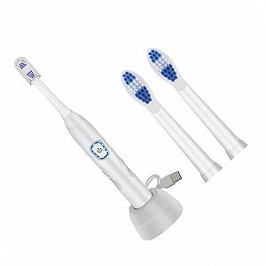 Дитяча електрична ультразвукова зубна щітка Gatuida USB White - Фото 1