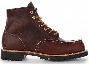 Ботинки Red Wing Moc Toe мужские на шнуровке synthetic.ua - Фото 1
