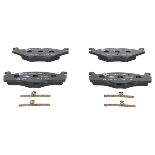 Комплект гальмівних колодок ATE 13.0460-7033.2 для SEAT VAG, передній міст, фото №2 Комплект гальмівних колодок ATE 13.0460-7033.2 для SEAT VAG, передній міст, фото №2