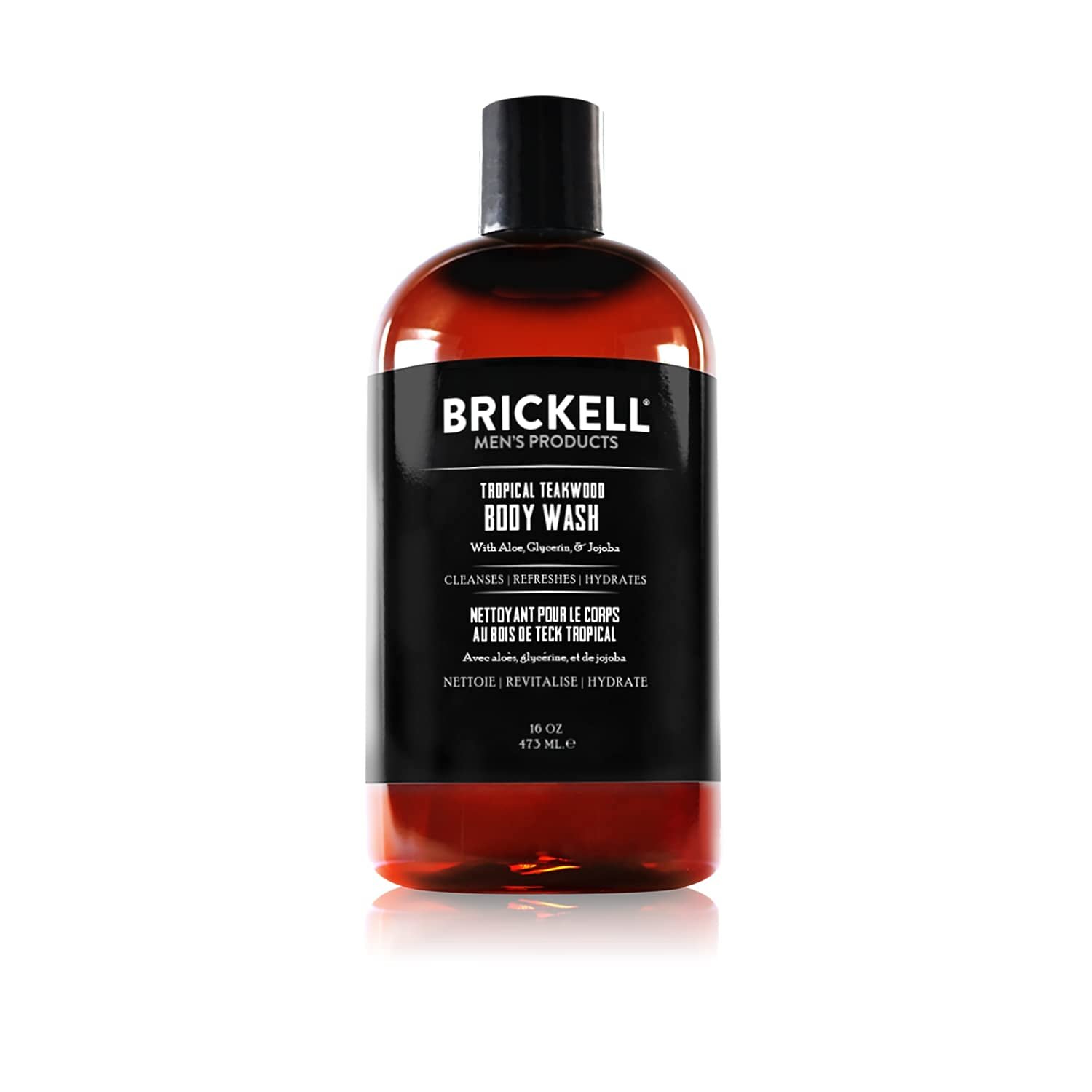 Гель для душу Brickell Men's Invigorating глибоке очищення без сульфатів Tropical Teak 473 мл, фото №1 Гель для душу Brickell Men's Invigorating глибоке очищення без сульфатів Tropical Teak 473 мл, фото №1