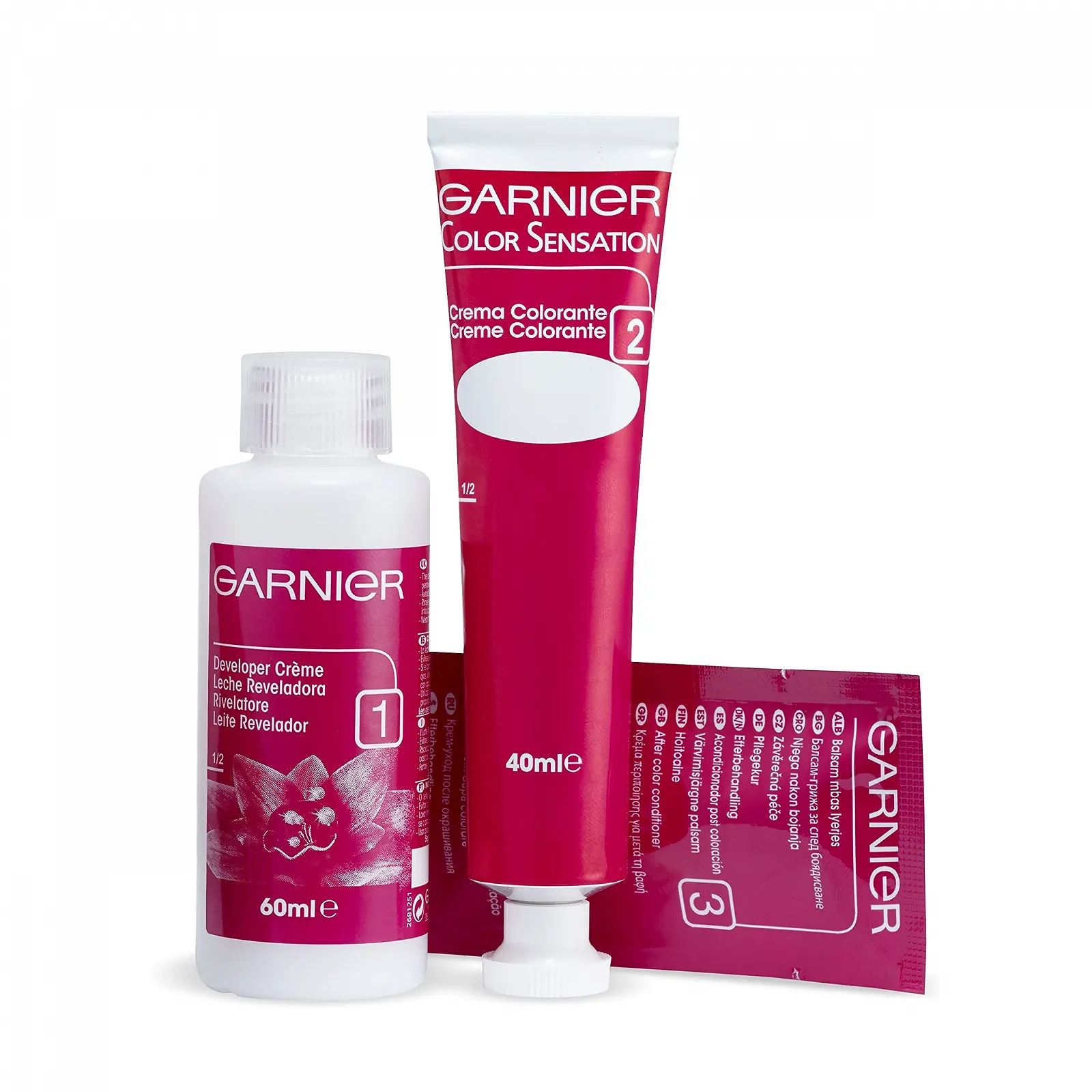 Фарба Garnier Color Sensation 2.10 Синьо-чорний, 3 шт, фото №6