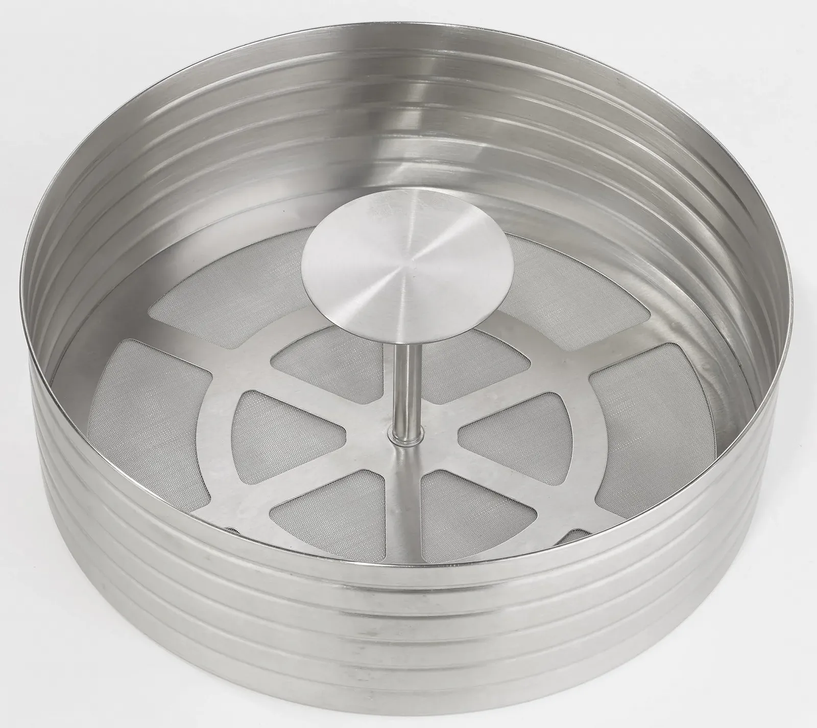 Кофемашина METRO Professional GCM4015 15 L 100 чашек 1650 W с фильтром функция поддержания тепла защита от перегрева индикатор уровня ненагревающиеся стенки замок крышки Серебристая, фото №6