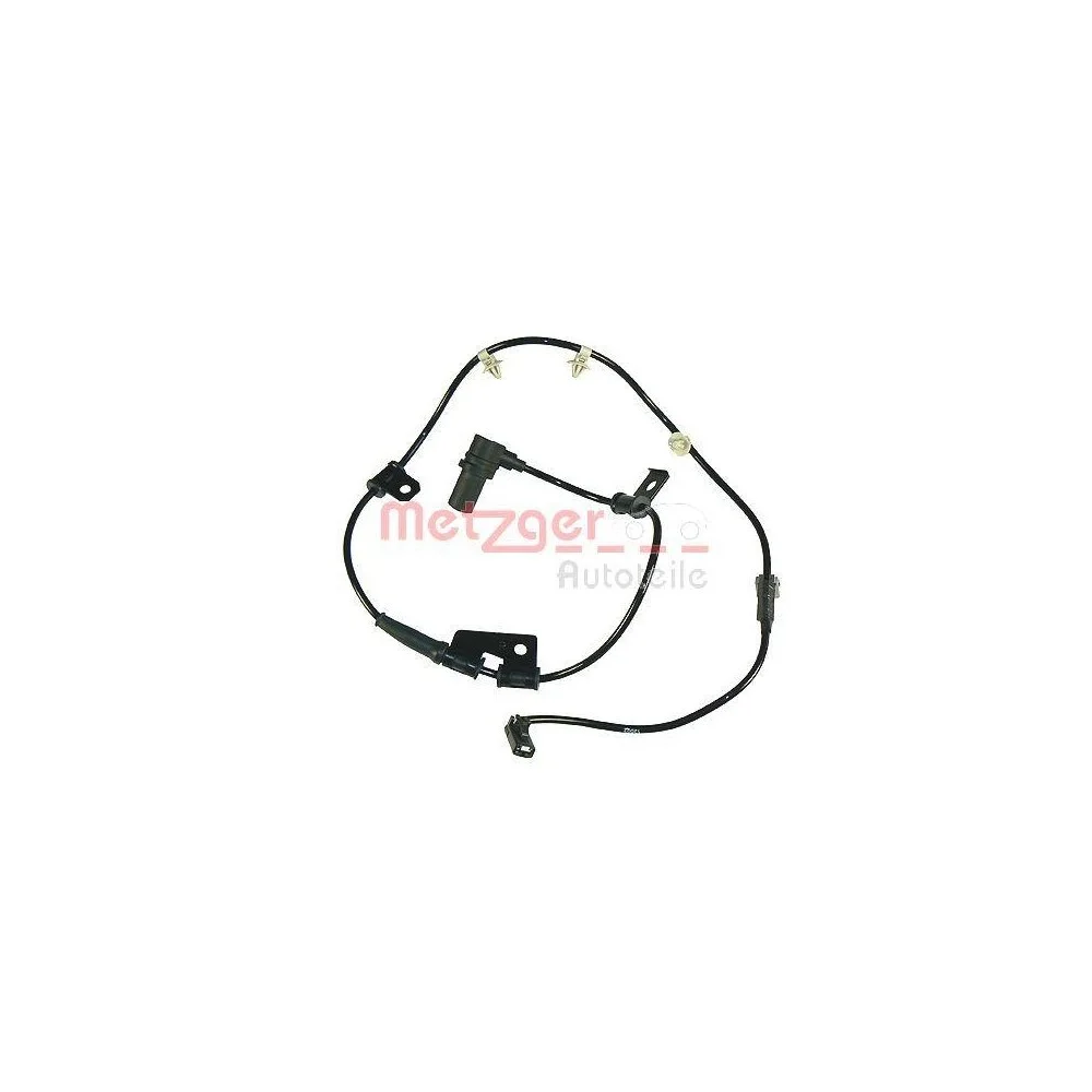 Датчик частоты вращения колеса METZGER 0900586 для HYUNDAI KIA, передняя ось справа, фото №1
