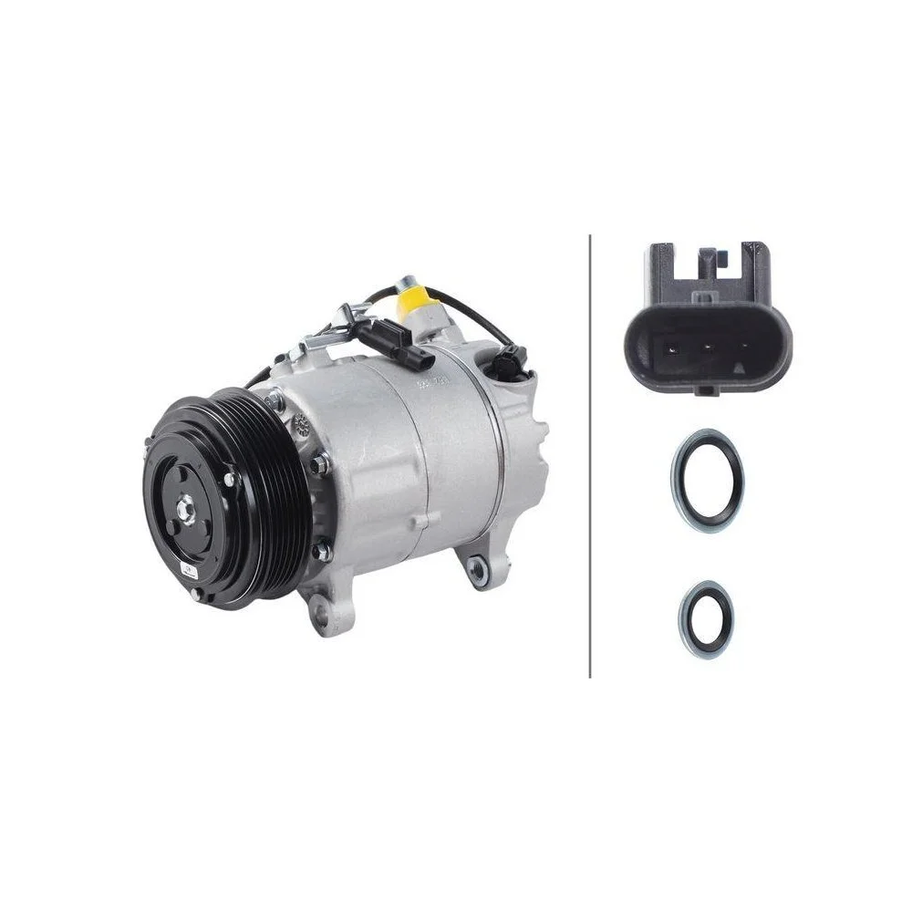 Компресор кондиціонера HELLA 8FK 366 201-871, фото №1