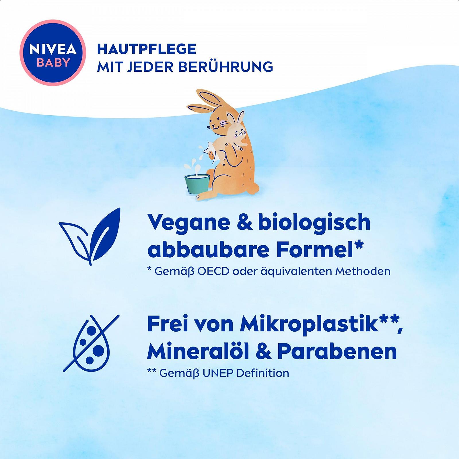 Вологі серветки NIVEA BABY AQUA 57 шт., фото №6