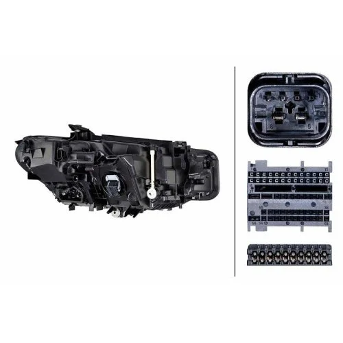 Фара головного света HELLA 1LX 016 808-731 для BMW левая, фото №2