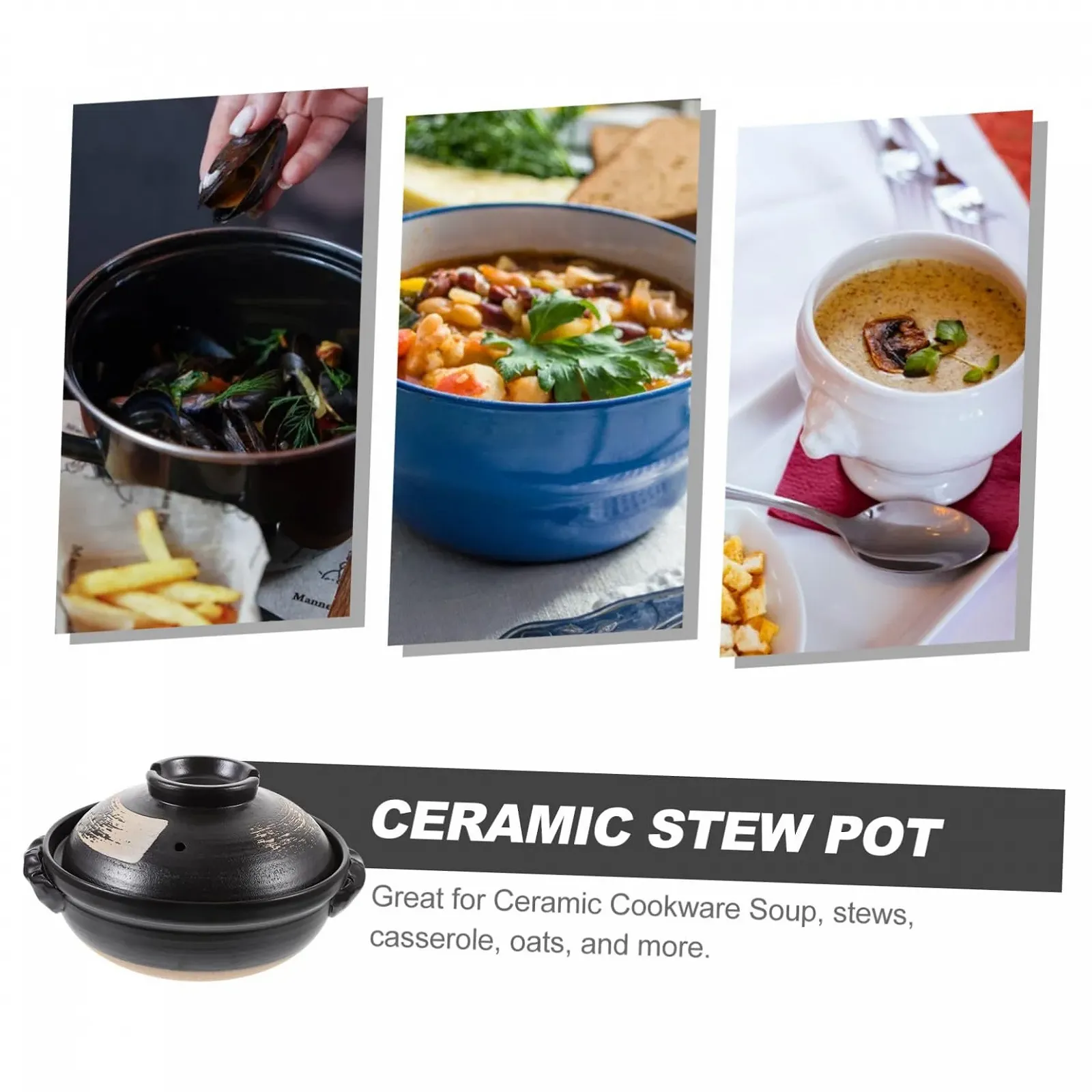 Кастрюля керамическая небольшая с компенсацией давления воздуха цветная, фото №4 Кастрюля керамическая небольшая с компенсацией давления воздуха цветная, фото №4