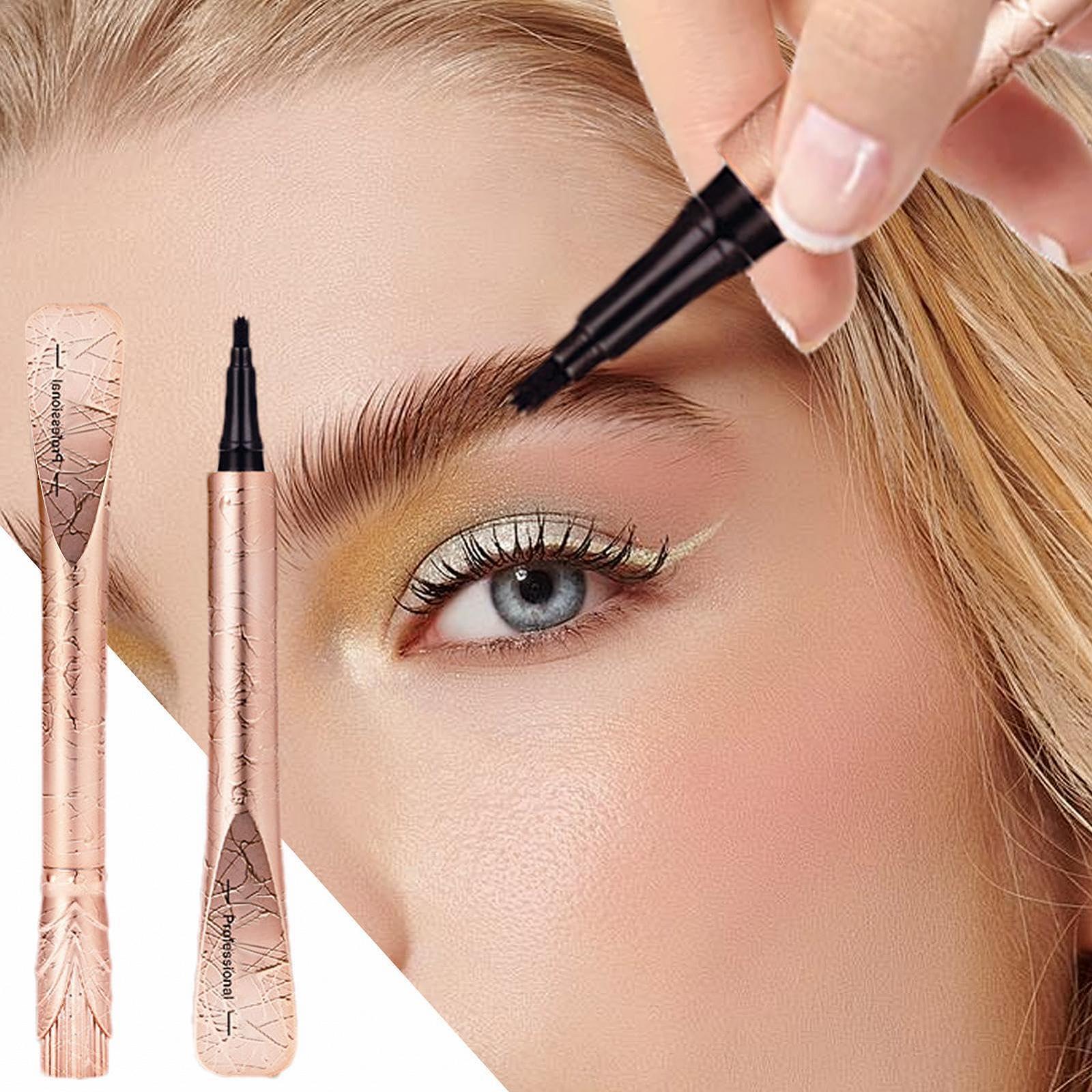 Карандаш для бровей 3D Waterproof Microblading Magic 4 Fork Tips для девочек, фото №6