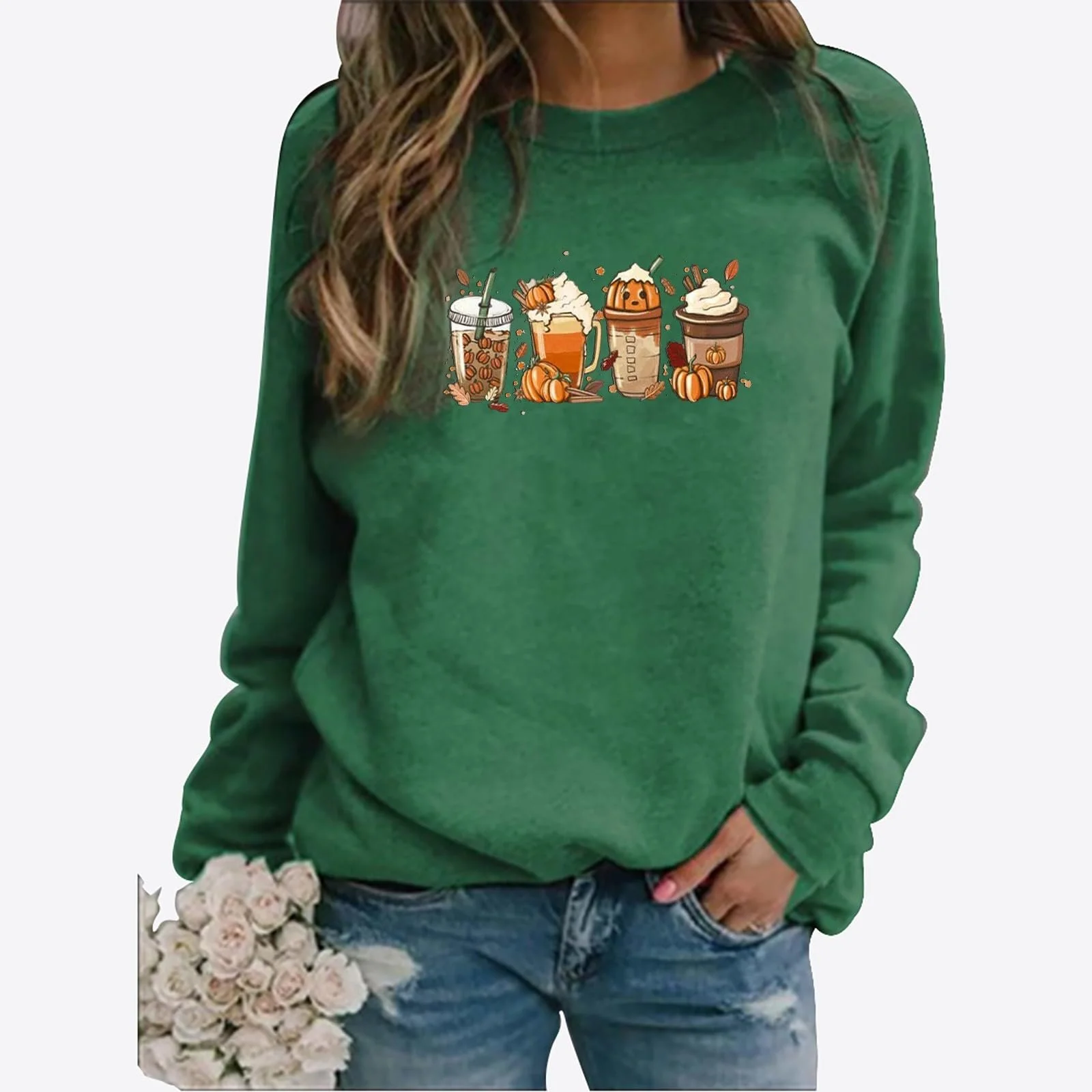 Жіночий світшот Generisch без капюшона, фото №3