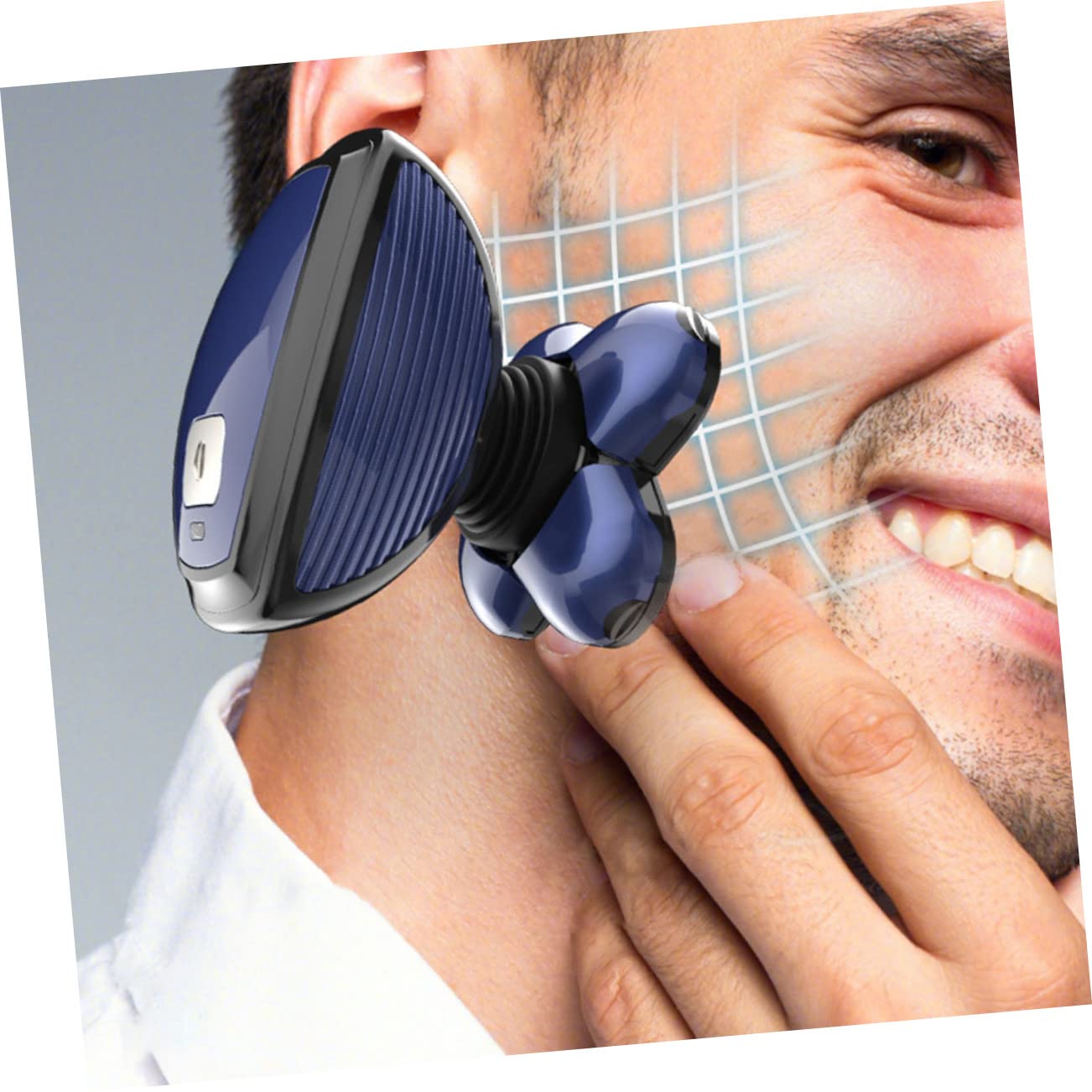 Машина Beavorty для гоління голови з олійною насадкою Мужской тример USB для бороди та голови Набір з 3, фото №5