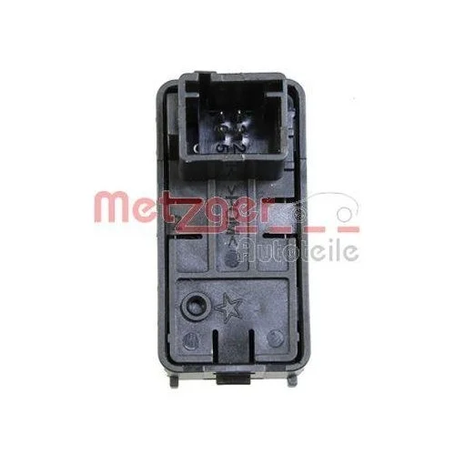 Перемикач склопідйомника METZGER 0916604 для PEUGEOT, з боку пасажира, передній, фото №2