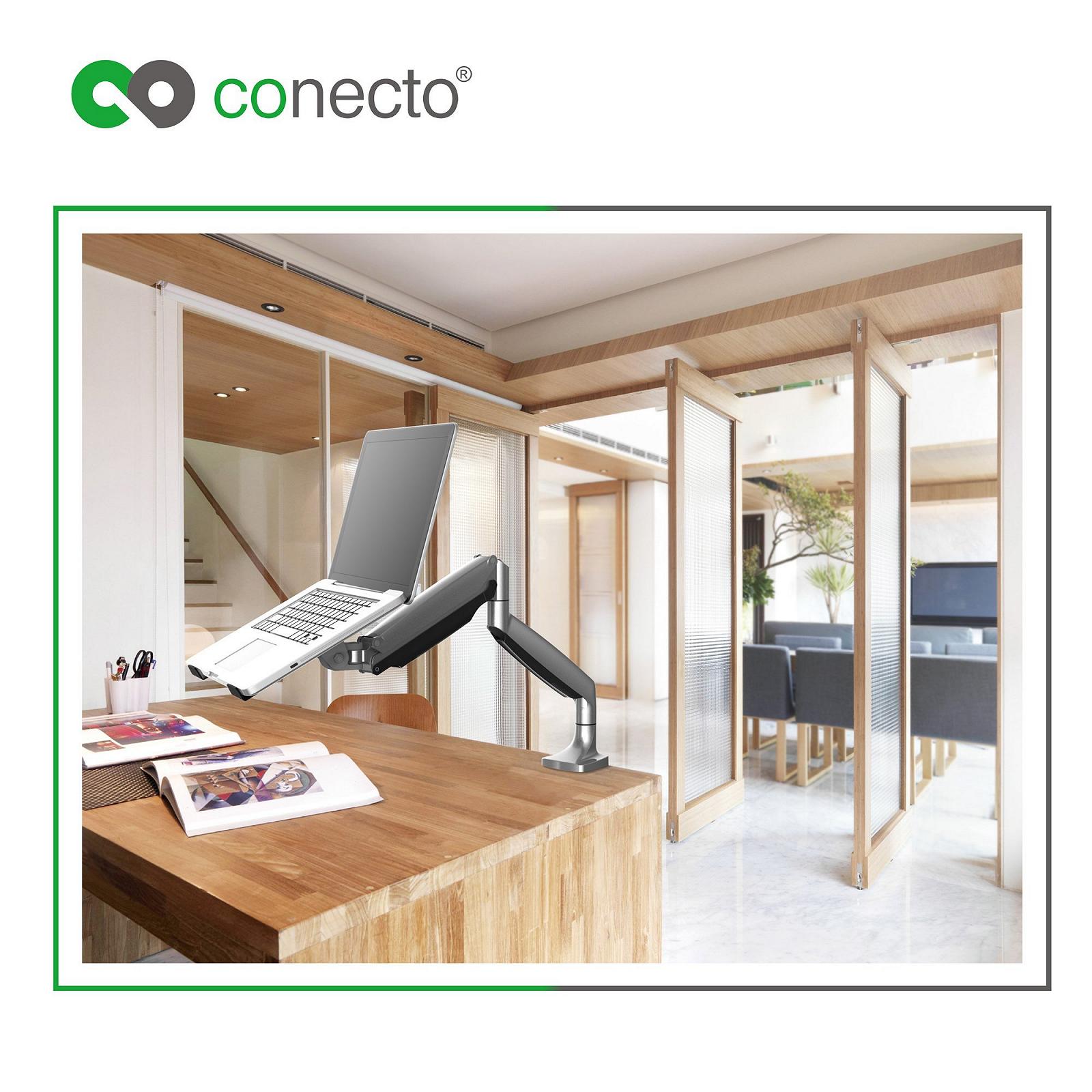 Кронштейн для ноутбука conecto SA-CC50313-V2 VESA 75 x 75 до 100 x 100, 9.0 кг, Чорний, фото №6 Кронштейн для ноутбука conecto SA-CC50313-V2 VESA 75 x 75 до 100 x 100, 9.0 кг, Чорний, фото №6