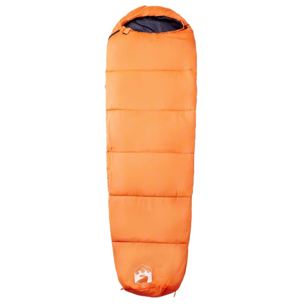 Mumienschlafsack Outdoor Freizeit для дорослих Camping 3 сезони orange und schwarz, фото №2