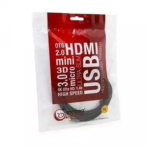 Кабель мультимедийный Jack 3.5mm male/Jack 3.5mm female 5.0m EXTRADIGITAL (KBA1642) synthetic.ua - Фото 1