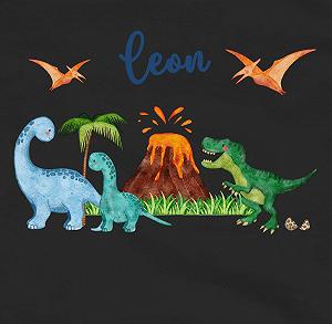 Толстовка Shirtracer С именем Динозавр Dino Dinos synthetic.ua - Фото 1