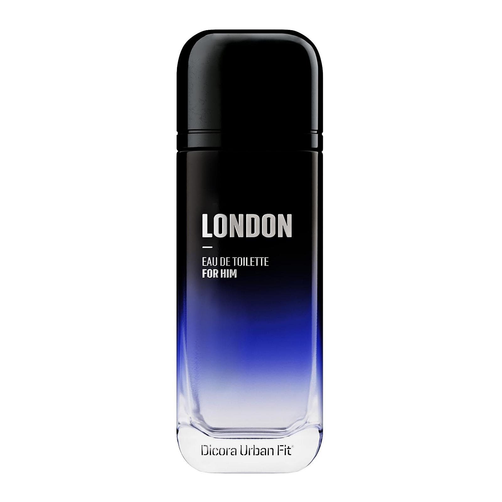 Туалетная вода Dicora Urban Fit London Sea Notes, Grapefruit, Lavender and Amber, Grey, 150 мл, фото №1