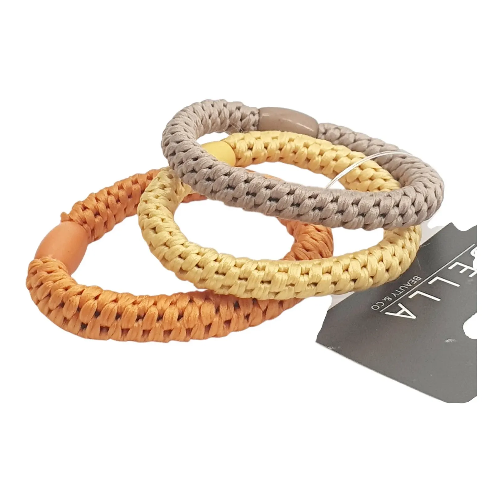 Обруч Mibella Комплект з 3 штук, плетений дизайн, фото №4 Обруч Mibella Комплект з 3 штук, плетений дизайн, фото №4