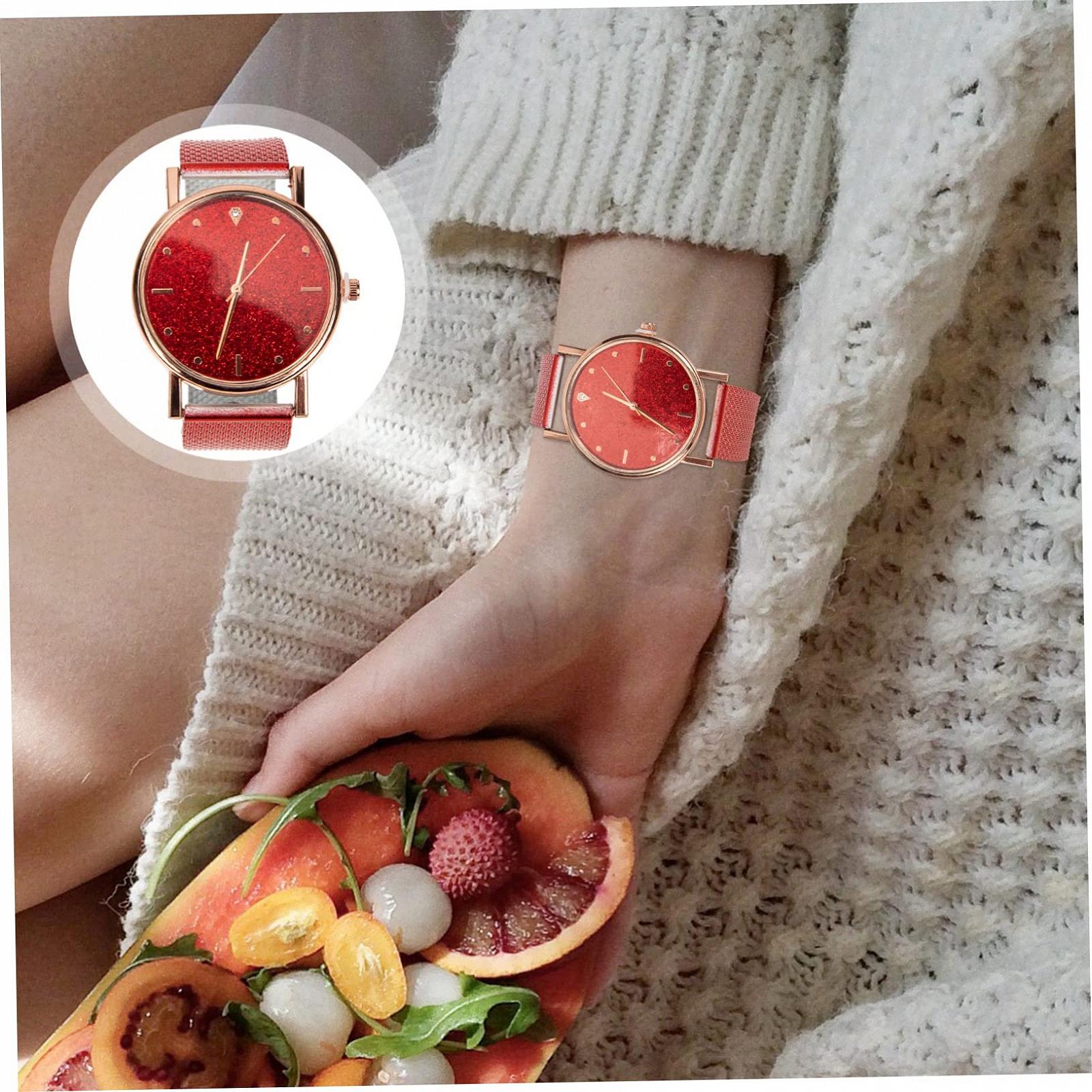 Кварцевые часы VALICLUD Красный Силикон, фото №3 Кварцевые часы VALICLUD Красный Силикон, фото №3