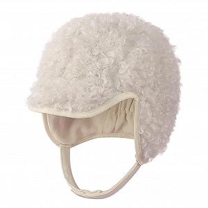 Зимова шапка-вушанка для дівчаток, штучна вовна, вітрозахисна synthetic.ua - Фото 1