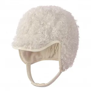 Зимняя шапка-ушанка для девочек, искусственная шерсть, ветрозащитная synthetic.ua - Фото 1