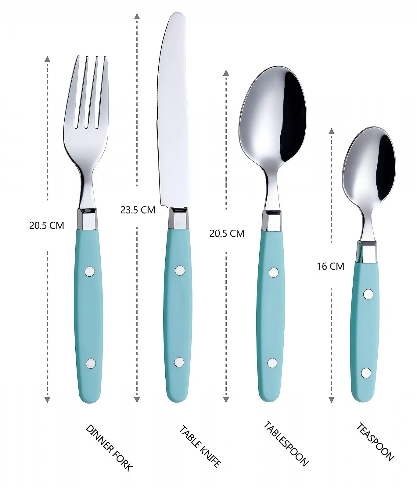 Набір столових приборів EXZACT 24 предмети з нержавіючої сталі, фото №3 Набір столових приборів EXZACT 24 предмети з нержавіючої сталі, фото №3