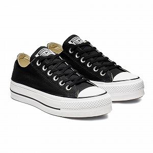 Кеды Converse Chuck Taylor All Star Lift OX Chucks 561681C Черные/Белые synthetic.ua - Фото 1