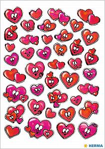 Декоративные этикетки MAGIC Herzaugen 1 лист synthetic.ua - Фото 1